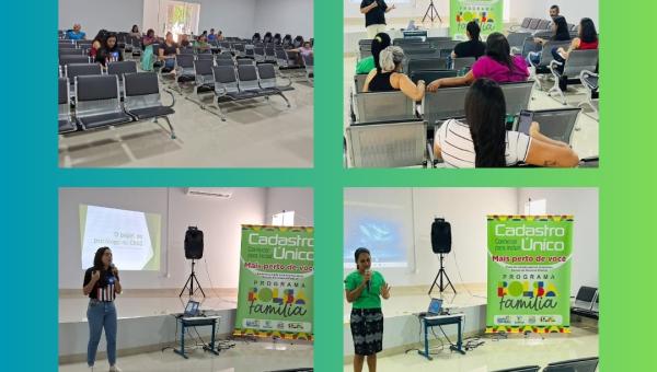Secretaria de Assistência Social e Coordenação do Cadastro Único realizam encontro sobre Programas Sociais e Serviços Socioassistenciais